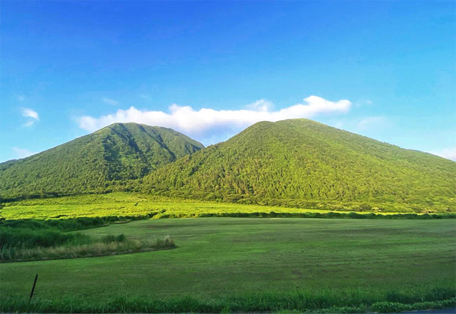 三瓶山「西の原」の景色