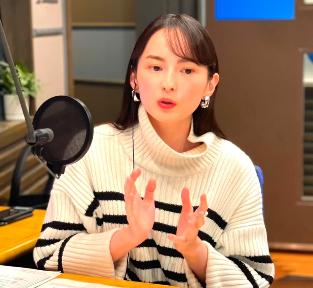 山本恵里伽アナ 出典：TBSラジオより